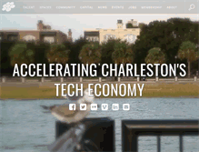 Tablet Screenshot of charlestondigitalcorridor.com